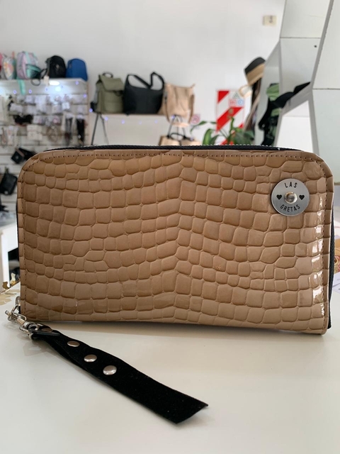 Maxi Las Gretas croco charol