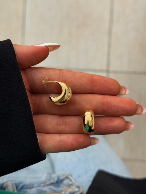 Media argolla inflada