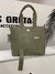 Cartera oliva