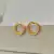 Brinco Nara Elo Banhado a Ouro 18k - comprar online