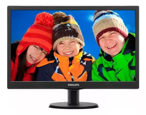 Monitor Philips V 193v5lhsb2 Lcd 18.5 Negro 100v/240v - comprar online