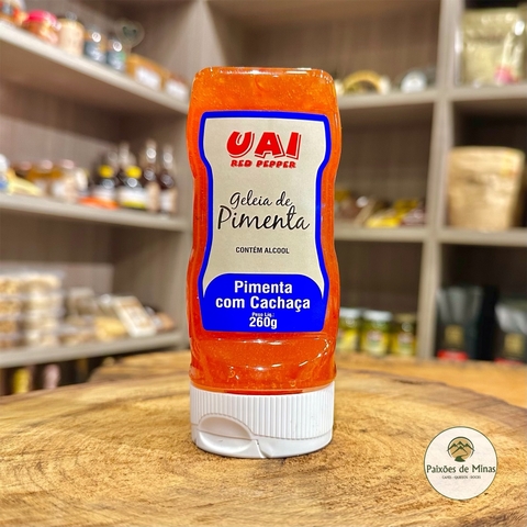 Geleia de Pimenta com Cachaça (260g) UAI