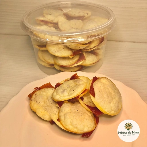 Queijo Desidratado Provolone recheado com Goiabada