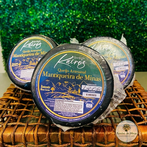 Queijo Mantiqueira de Minas - Capa Preta - Kairos - 450G
