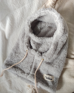 GORRO CUELLO GRIS PERLA