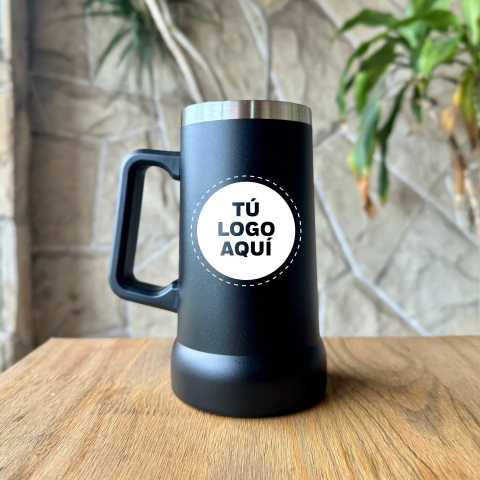 Chopp acero inoxidable 710ml personalizado