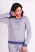PIJAMA LUPO FEMININO COM RIBANA REF. 24422