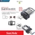 Pendrive SanDisk Ultra Dual m3.0 16GB 3.0 negro/transparente