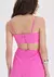 Macacão curto de alças shine com cut out - My Favorite Things - comprar online