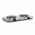 Fogão Elétrico Fama Britania FFG01 Inox 2 Bocas 2000W - loja online