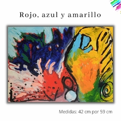 Rojo, azul y amarillo