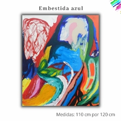 Embestida azul