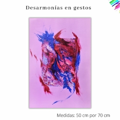 Desarmonía en gestos