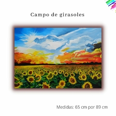 Campo de girasoles