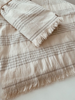 Mantel Rayas GREY - comprar online