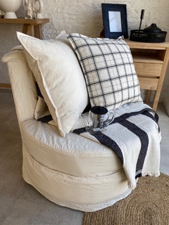 Sillon Pastilla 80 cm diam, tussor - comprar online