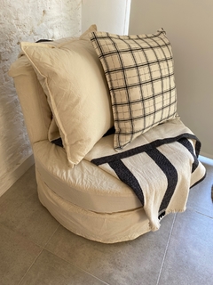 Sillon Pastilla 80 cm diam, tussor en internet