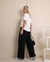 Calça Viscolycra Flare com bolso - comprar online
