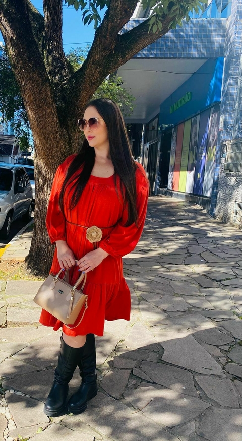 Vestido Mid Casual Boho Chic - comprar online