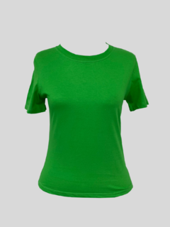 Camiseta Feminina 100% algodão Lisa ecologica - comprar online