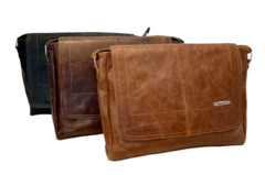 Messenger leather bag