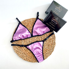 Art: BRA4 | Conjunto bralette satén puntilla Darwin Intimate - Lenceria Darwin