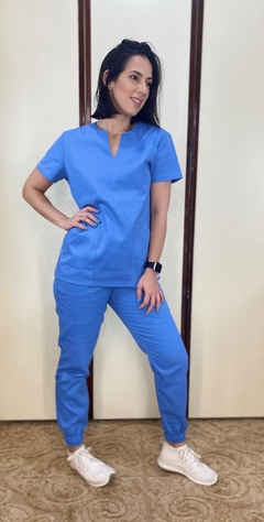 Scrub Zara em Algodão + BORDADO - loja online