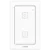 Interruptor Inteligente Wi-Fi 1, 2, 3 ou 4 Botões Touch 4x2 Branco na internet