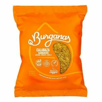 HAMBURGUESA "BURGANAS" CALABAZA Y GARBANZOS 460G (x3 PACKS)