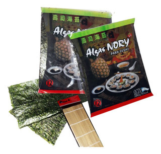 ALGAS "NORY" SUSHI 6 HOJAS