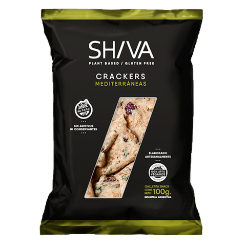GALLETITAS "SHIVA" MEDITERRÁNEAS 100G (x3 UNID.)