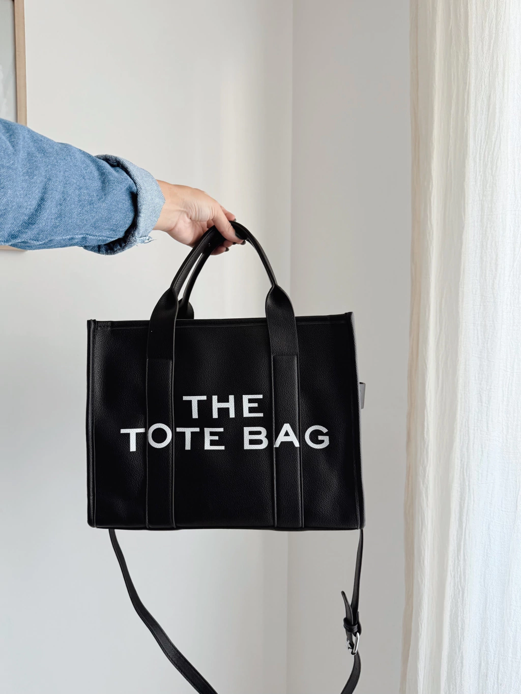 Bolso THE TOTE BAG - (black)