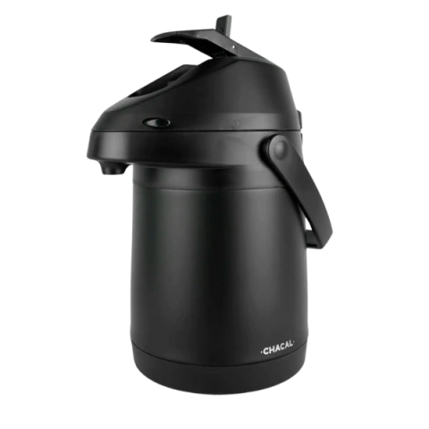 Garrafa Térmica Inox 2,5 Litros Na Cor Preta Chacal - comprar online