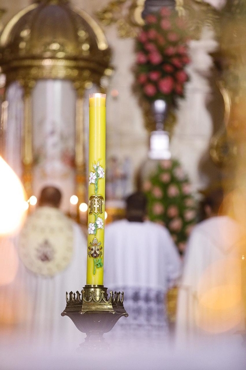 Vela Marial Lírio da pureza