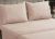Jogo de Cama Casal 4 Peças Bordado Inglês Rosa