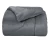 Edredom Plush Casal 2,20m x 2,35m Ardósia