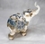 Elefante branco decorado 15 ou 19cm. Enfeite em resina. Valor unitário.