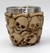 Imagem do Copos Shot Caveira Crânio vários modelos Inox 3D resina Medieval Viking Halloween Valor unitário.