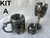 Kit caveira caneca crânio com capacete taça e copo shot inox decorado em resina efeito 3D estilo medieval viking - comprar online