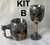 Kit taça e caneca caveira inox decoração em resina 3D halloween medieval viking na internet
