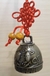 Sino dupla de peixes boa fortuna harmonia estilo chinês, talismã Feng Shui enfeite decorativo