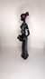 Mulheres africanas estatueta 3 opções modelo enfeite decorativo em resina Valor unitário. na internet