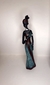 Mulheres africanas estatueta 3 opções modelo enfeite decorativo em resina Valor unitário. na internet