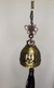 Sinos com pingente tassel estilo oriental 3 opções: buda tibetano fénix dupla de peixes feng shui sorte prosperidade. Valor unitário.