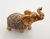 Elefante dourado decorado efeito glitter e detalhes espelhados. P/M/ou G Enfeite em resina. Valor unitário. - comprar online