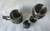 Kit caveira caneca crânio com capacete taça e copo shot inox decorado em resina efeito 3D estilo medieval viking - loja online