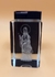 Deusa Kuan Yin em Pé divindade oriental da misericórdia e da compaixão cubo de vidro cristalino decorativo gravado a laser - comprar online