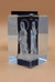 Deusa Kuan Yin em Pé divindade oriental da misericórdia e da compaixão cubo de vidro cristalino decorativo gravado a laser na internet