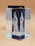 Deusa Kuan Yin em Pé divindade oriental da misericórdia e da compaixão cubo de vidro cristalino decorativo gravado a laser