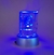 Ying Yang Feng Shui simbolo kit com base mini led multicolorida a pilha enfeite gravado a lazer no cubo pequeno, de vidro cristalino. - loja online